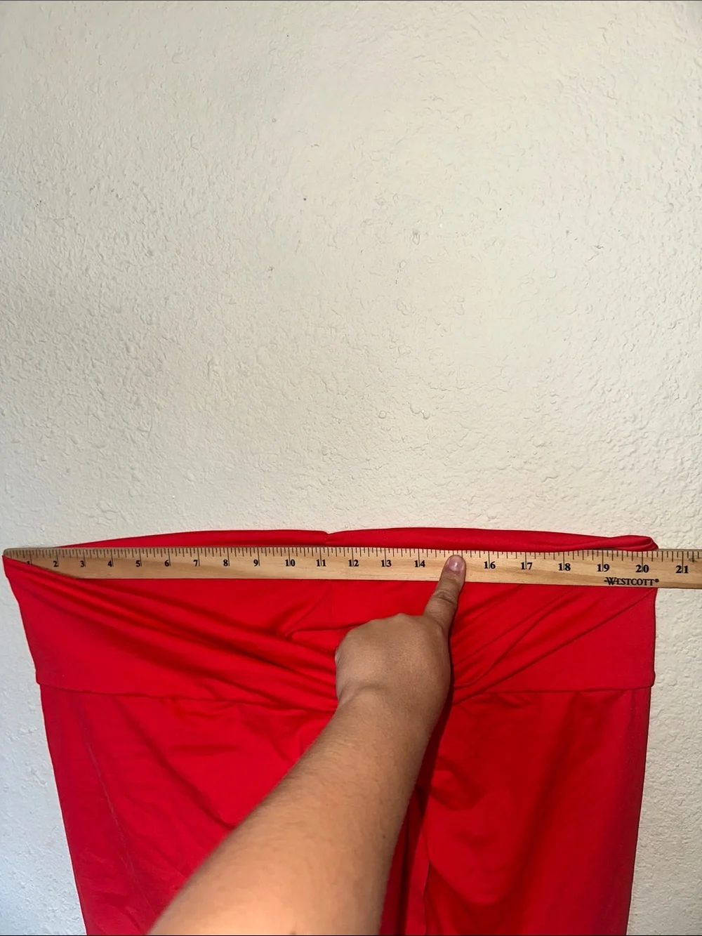 New Skims Swim Sarong Skirt Womens Ruby Red Coverup Midi size 3X